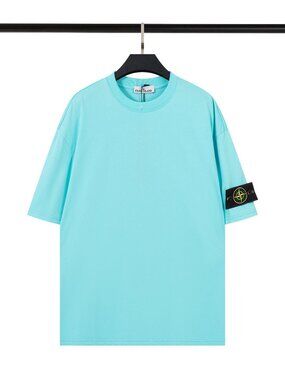 Stone Island Light Blue Short Sleeve Tee